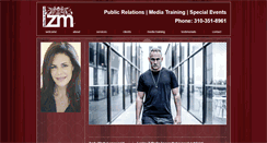 Desktop Screenshot of lesleyzmediapr.com
